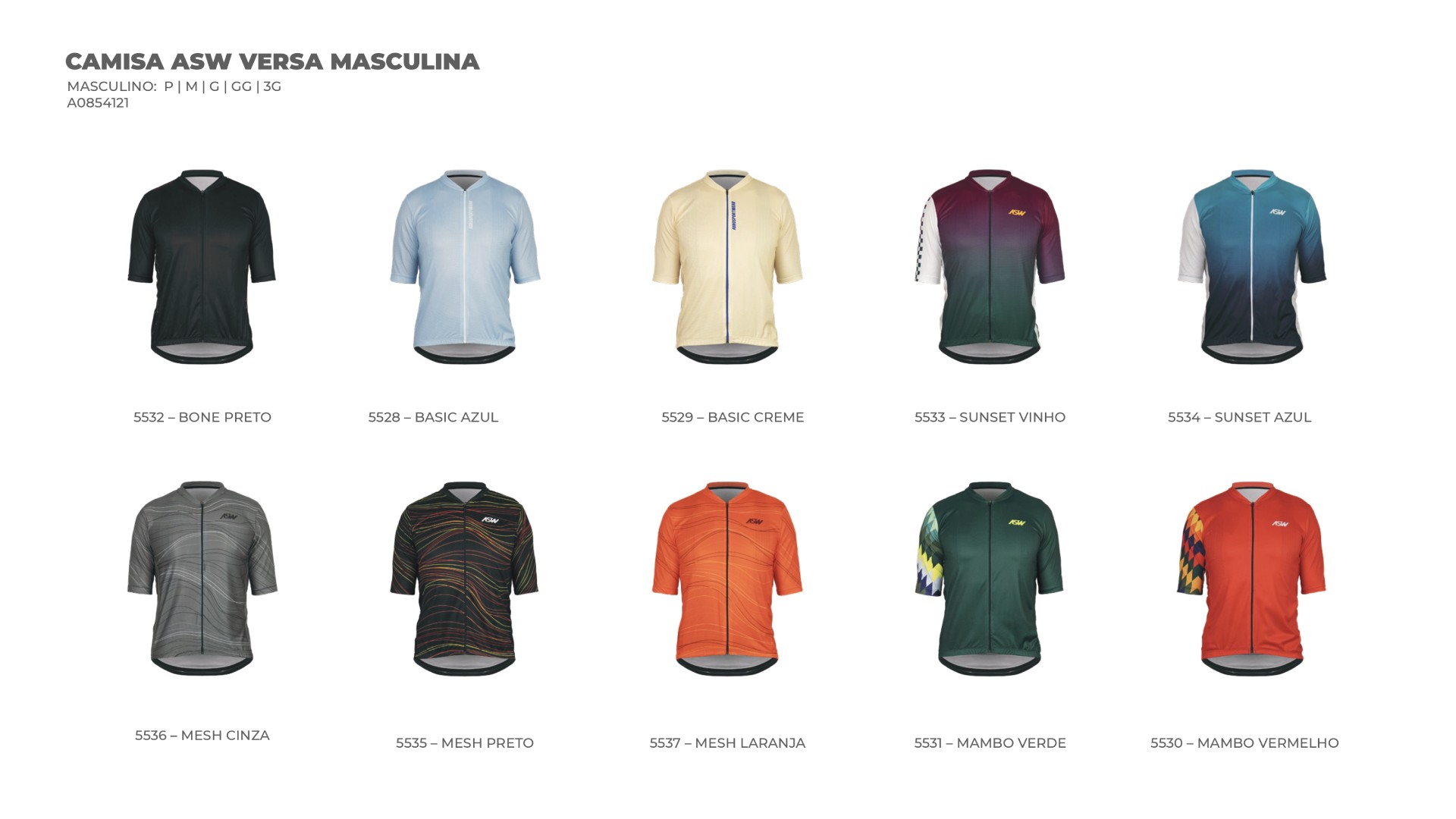 Linha Ciclismo ASW Versa