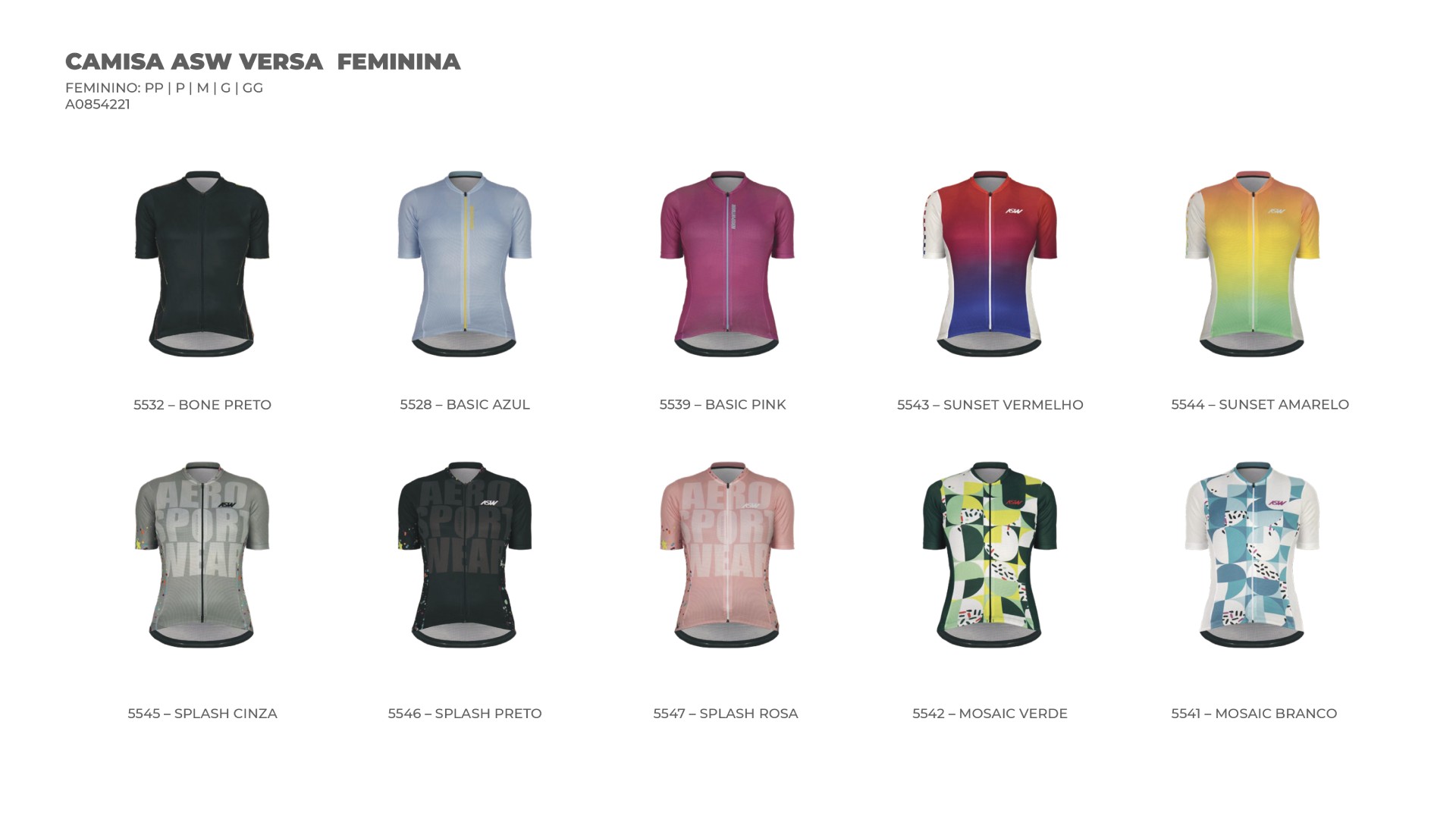 Linha Ciclismo ASW Versa