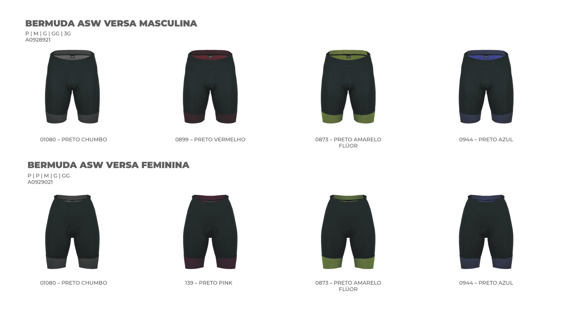 Linha Ciclismo ASW Versa