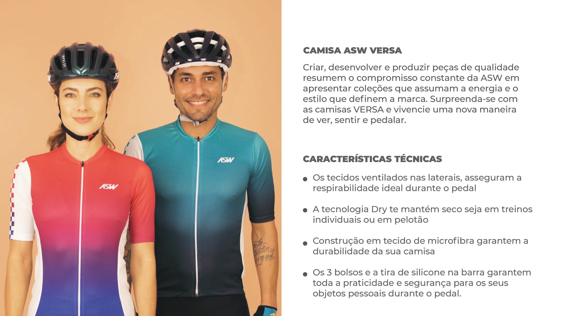 Linha Ciclismo ASW Versa