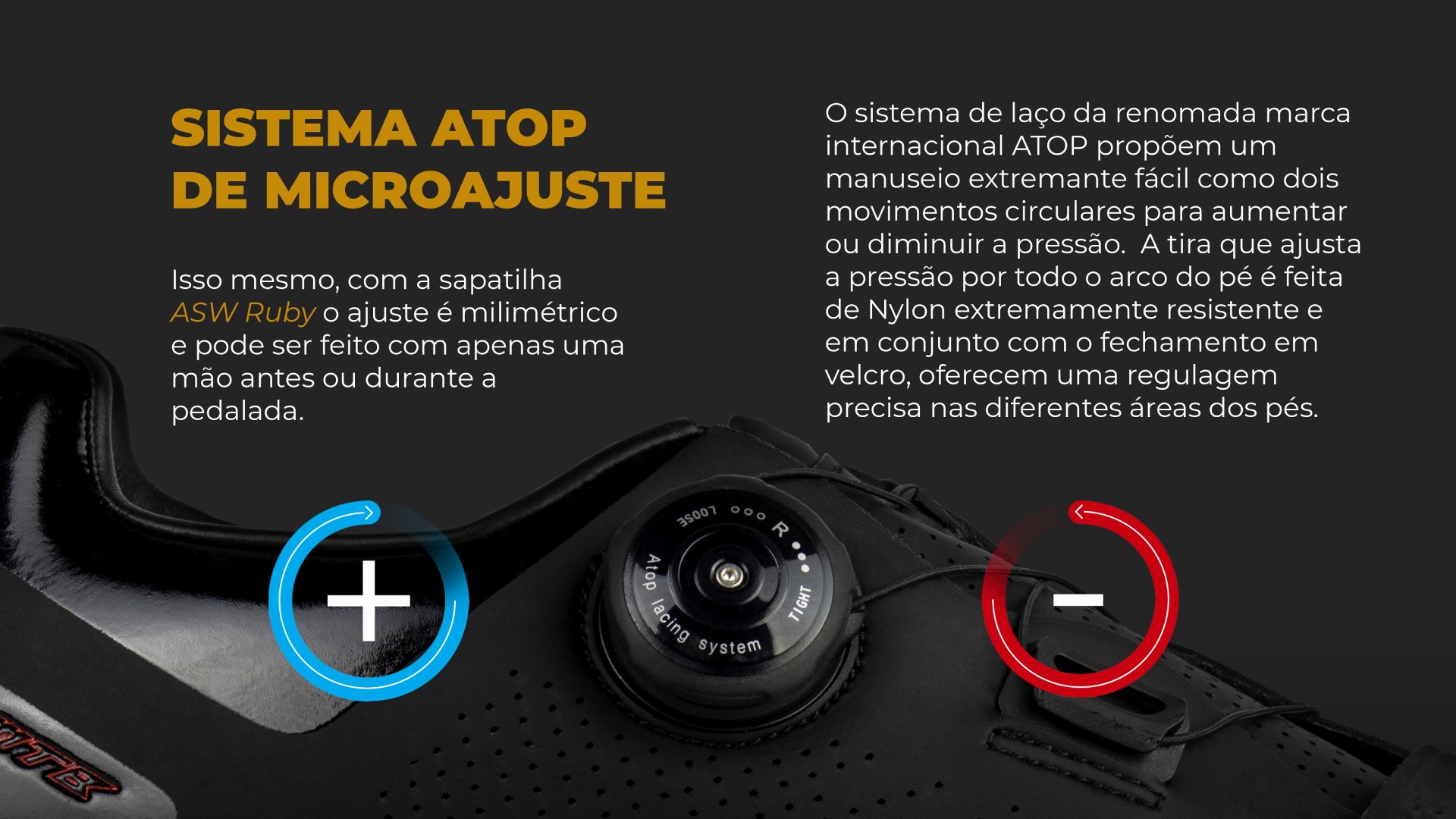 Sapatilha Ciclismo ASW Ruby